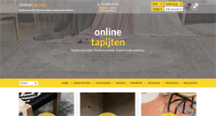 Desktop Screenshot of onlinetapijten.be